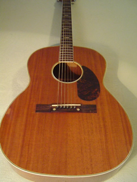 VV EXTREMELY RARE vintage Kawai F611B Mahogany OM guitar case Ladder Braced FIRE SALE REDUCED