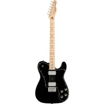 Fender Deluxe Blackout Telecaster Black | Reverb Canada