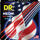 DR NUSAA-12 Hi-Def Neon Coated Acoustic Guitar Strings - Medium (12-54)