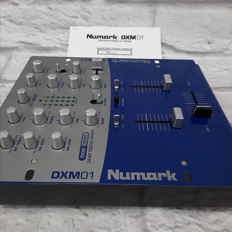 【動作品】Numark dxm01 USB dj ミキサー 動作品】Numark dxm01 USB dj ミキサー