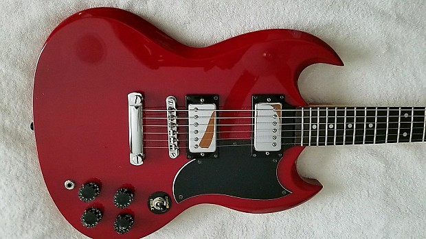 Silvertone hotsell sg guitar