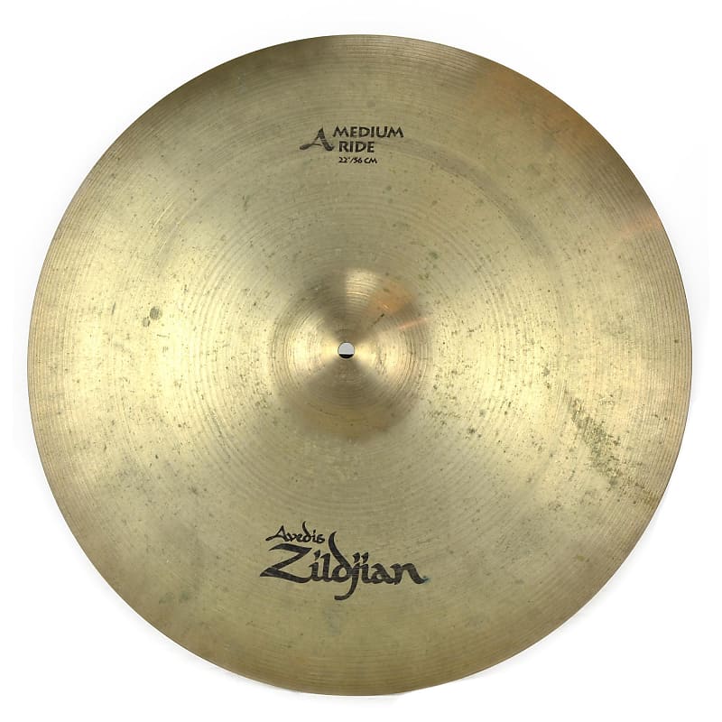 Zildjian 22" A Series Medium Ride Cymbal 1982 - 2012 image 1