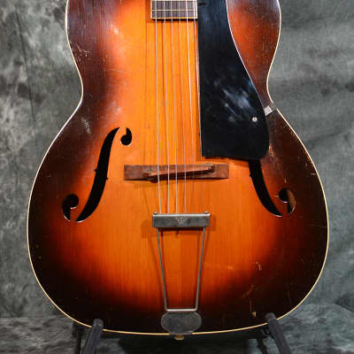 Slingerland May Bell Violin Craft Archtop Acoustic Guitar Style 82 Vintage 1936 Sunburst w Case image 1