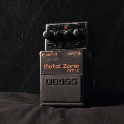 Boss Metal Zone MT-2 Distortion Pedal 2001 for sale