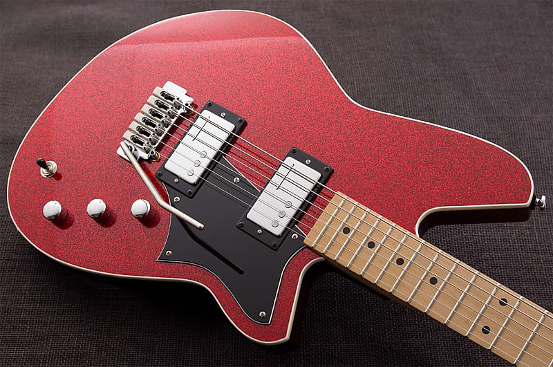 Reverend Descent W Baritone Red Sparkle | Reverb