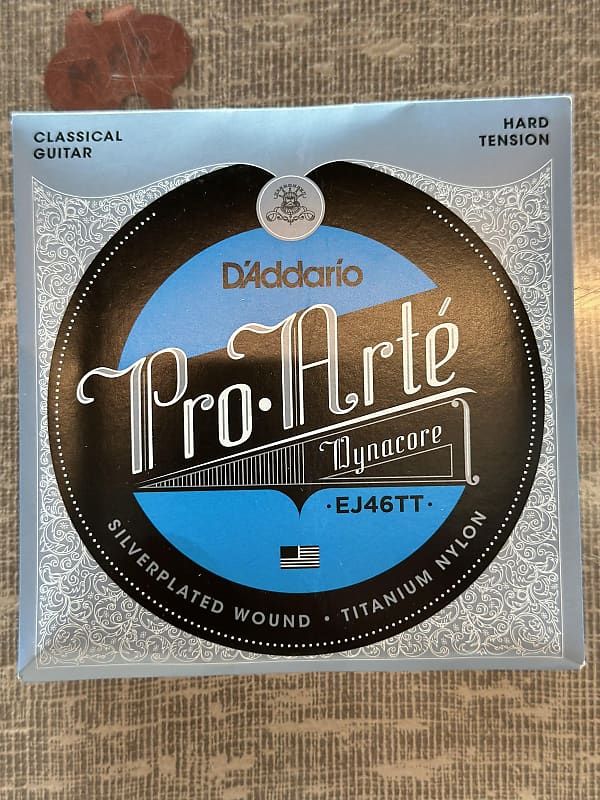 D'addario Pro Arte HARD TENSION Dynacore Classical Guitar Reverb