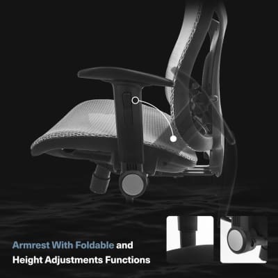 Wavebone Viking Premium Studio Chair 2024 - Mesh Grey image 10
