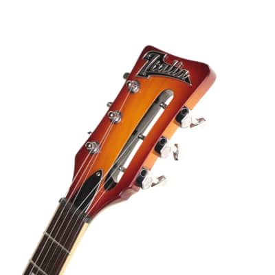 Italia Rimini 6 Electric Guitar, Honey Sunburst image 6
