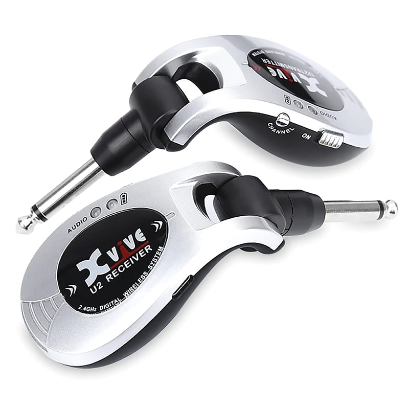 Xvive Wireless Guitar System Silver  Silver image 1