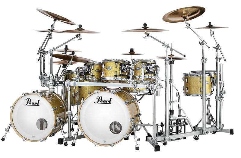Pearl Masters Maple Complete 4-pc. Shell Pack BOMBAY GOLD SPARKLE MCT924XEDP/C347 image 1