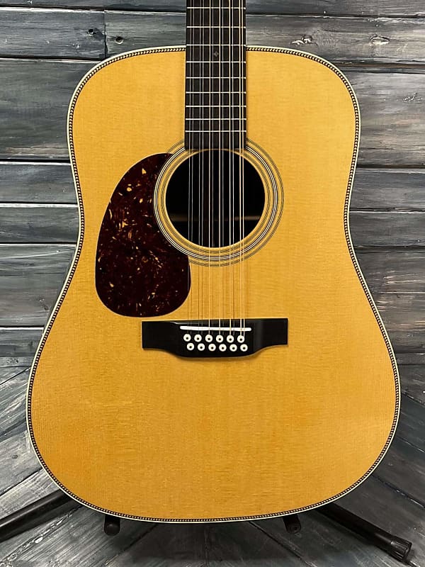 Martin Left Handed HD-12-28 Standard Series 12 String Acoustic Guitar image 1