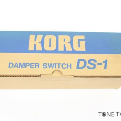 KORG DS-1 DAMPER SWITCH sustain pedal keyboard synthesizer VINTAGE SYNTH  DEALER