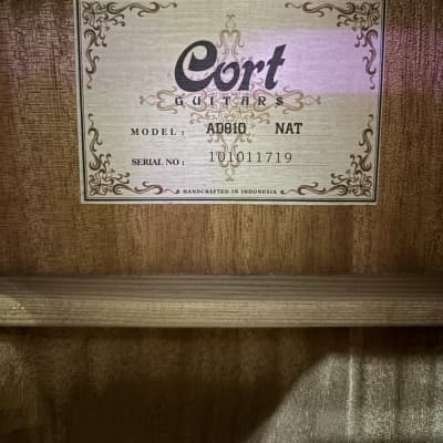 Cort AD810 Dreadnought Acoustic Guitar image 4