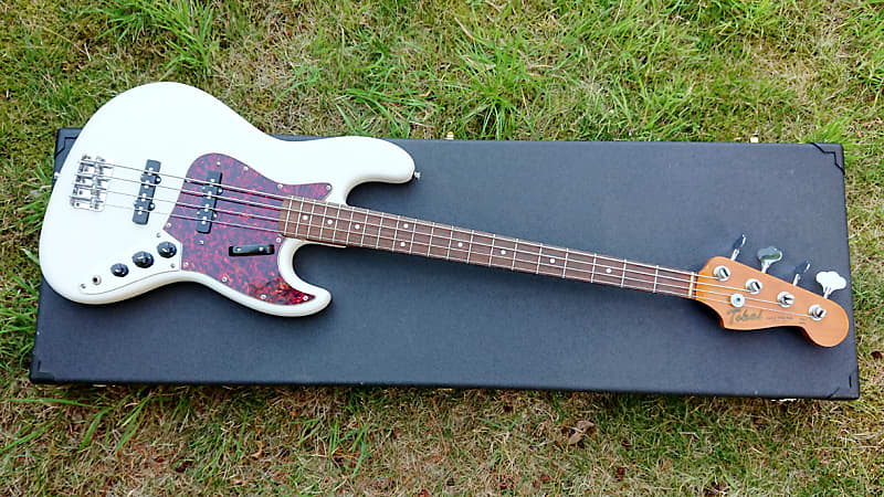 Tokai 'Jazz Sound' Bass - Olympic White 1984 Vintage Japan with Hard Case