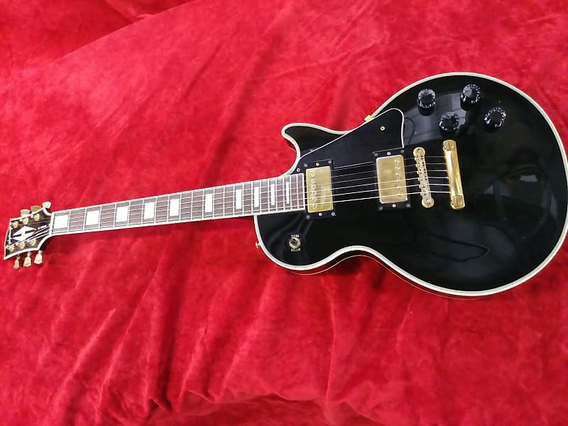 ギター Epiphone Les Paul Custom 1999 1999 Epiphone Les Paul Signature Rare Semi-Hollow Guitar MIK