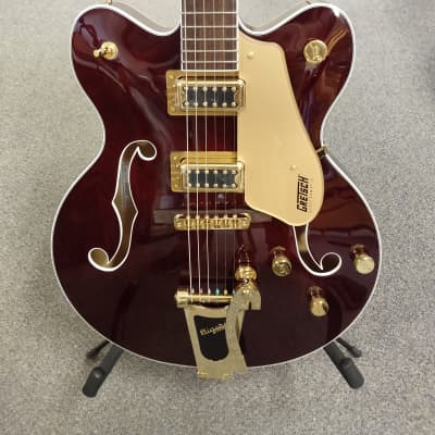 New Gretsch G5422TG Electromatic Hollow Body Electric Guitar with Bigsby and Gold Hardware - Walnut Stain image 1