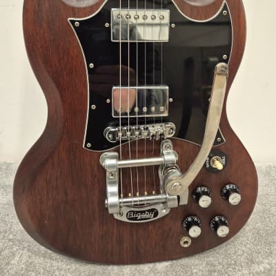 Greco Sg Junior 1962 Replica Long Tenon Neck P90 Wine Red