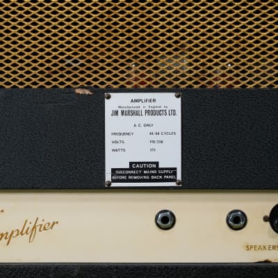 1967 Marshall JTM 45/100 Super Amplifier Vintage Plexi Head image 11