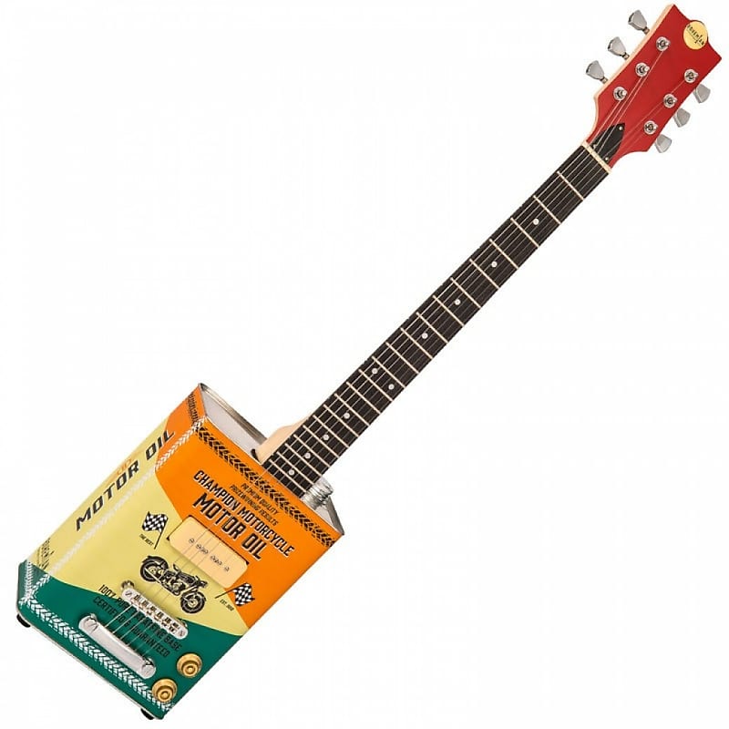 【値下げしました】BOHEMIAN ELCTRICG OIL GUITAR Bohemian Guitar Electric Boho Guitars Classic Oil Can Trendy