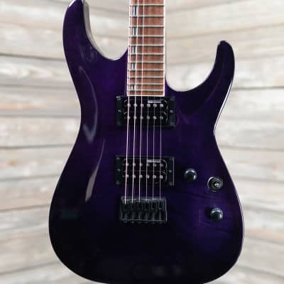 ESP LTD H-200 Electric Guitar - See Thru Purple (10560-SR) for sale