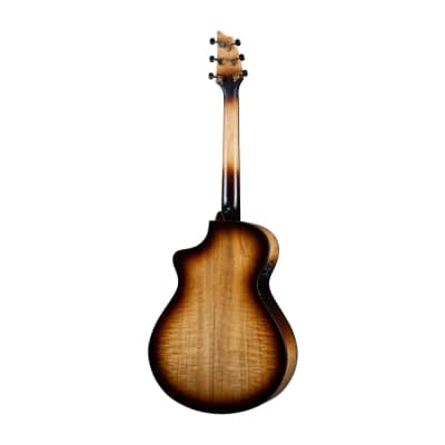 Breedlove Artista Pro Concert CE 6-String European Spruce Wood Top Acoustic Guitar with Maple Neck and Real Solid Tonewoods (Right-Handed,Burnt Amber) image 3