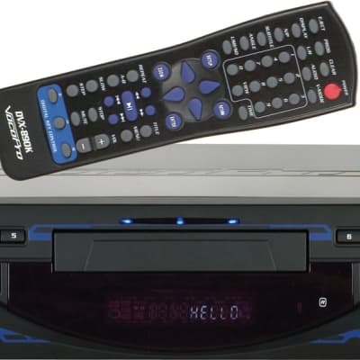 VocoPro DVX-890K Multi-Format Digital Key Control DVD/DivX Karaoke Player with USB, SD, and HDMI 201 image 1