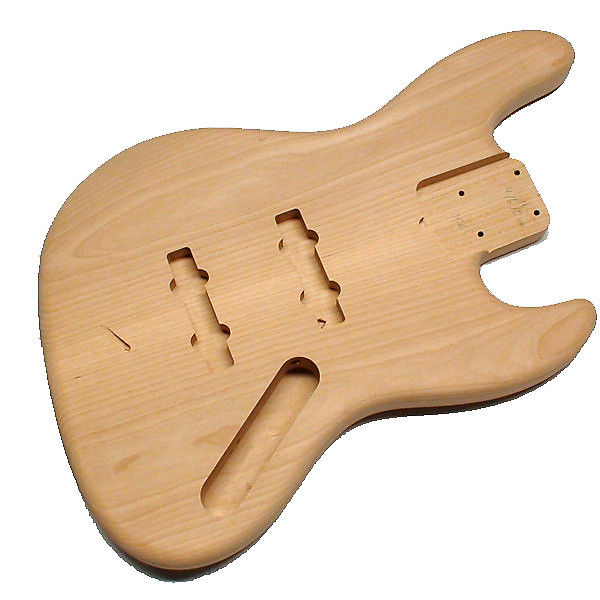 Jazz Bass Guitar Body 5String Unfinished Alder JBass Reverb