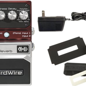 DigiTech Hardwire Series RV-7 Reverb Guitar Effects Pedal Bundle w 