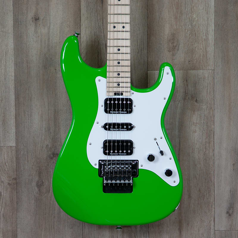 Charvel Pro-Mod So-Cal Style 1 HSH FR Maple Slime Green image 1