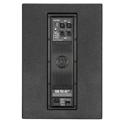 RCF SUB-702as MK3 12" 1,400 Watt Powered Subwoofer Active Sub w/Stereo Crossover image 4