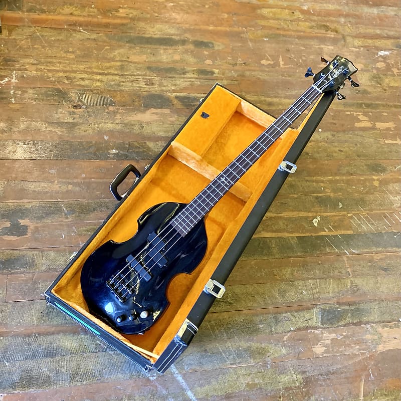 送料無料 店舗 ESP vintage original 500/1 beauty Black Bass Violin Edwards ベース