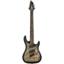 Cort KX507 Multi Scale Star Dust Black 7-String Electric Guitar with Fishman Fluence Modern Pickups