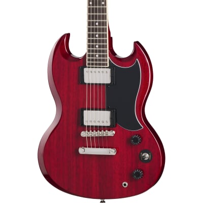 1997 Epiphone SG Cherry Finish G-400 22-Fret Electric Guitar