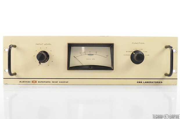CBS Laboratories 440 Audimax I Automatic Level Control AGC | Reverb