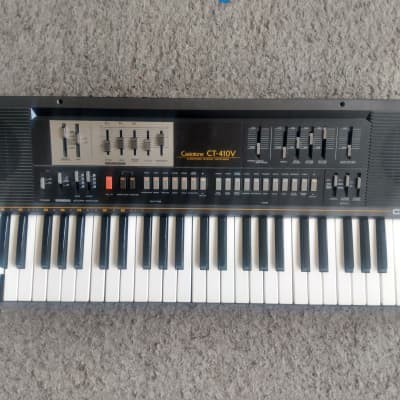 Casio CT-410V Casiotone 49-Key Synthesizer 1980s - Black