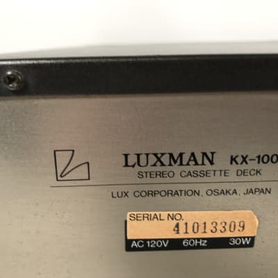 Luxman KX-100 Cassette Deck image 3