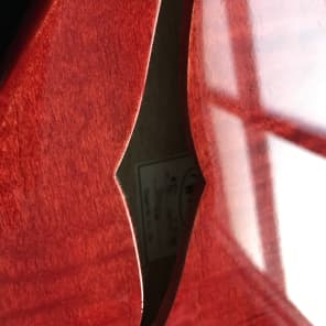 Wes Lambe 8GT 2013 - Novax-style Charlie Hunter 8 String Fanned Fret Dual Output Hollow Guitar/Bass image 6