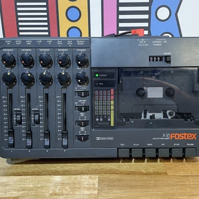 Rare] Fostex X-18 4-Track Multitrack Cassette Recorder | Reverb