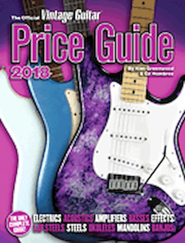 The Official Vintage Guitar Magazine Price Guide 2018 image 1