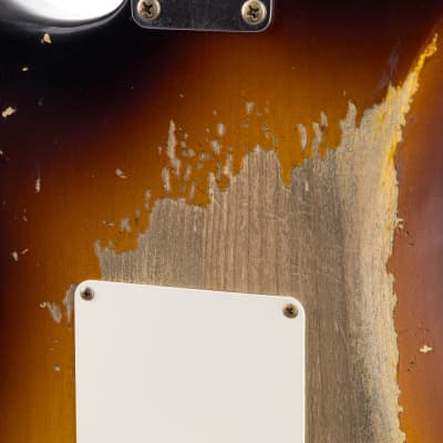 Fender Custom Shop Masterbuilt Todd Krause 1956 Stratocaster Heavy Relic - Wide 2 Tone Sunburst (583) image 17