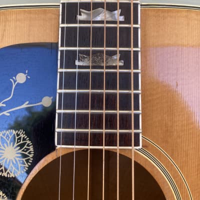 Vintage 1970's Left Handed Japanese J200 Copy Acoustic Guitar Lefty MIJ image 3