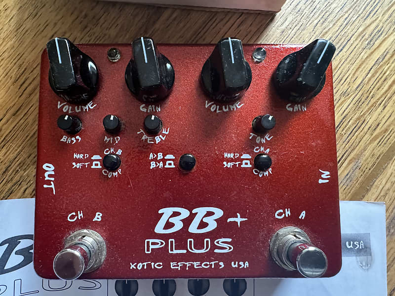 Xotic BB Plus Preamp and Boost | Reverb UK