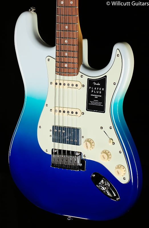 フェンダープレイヤープラスストラトキャスター Fender フェンダー Player Plus Stratocaster HSS Silverburst