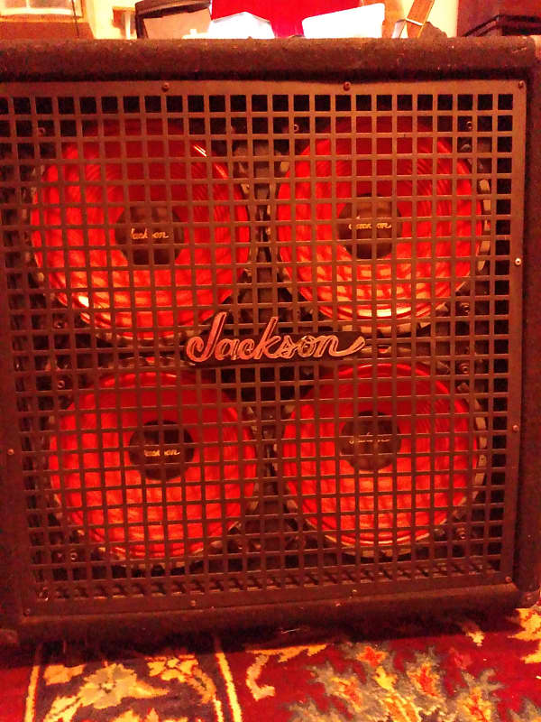 Jackson J 412 SL 1989 Red Speakers Reverb