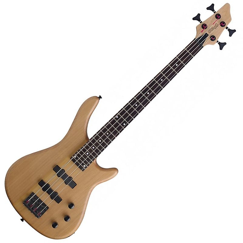 Stagg BC300 3/4 NS Fusion Solid Alder Body Hard Maple Bolt-On Neck 4-String Electric Bass Guitar image 1
