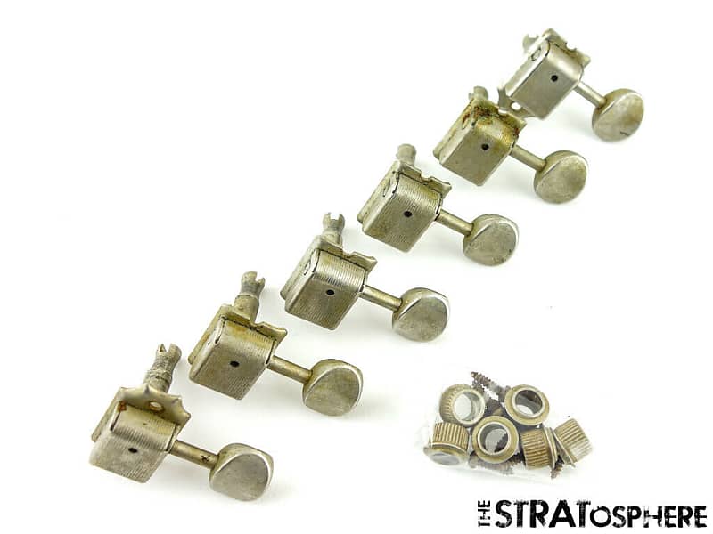 Fender Custom Shop '56 Relic Stratocaster TUNERS Tuning Pegs Strat 1956 Aged