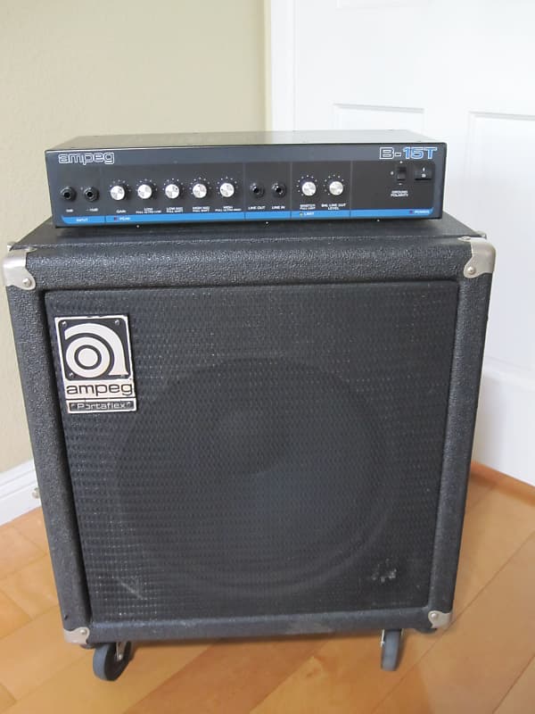 Ampeg Portaflex B-15T-EV 100-Watt 1x15" Fliptop Bass Combo | Reverb