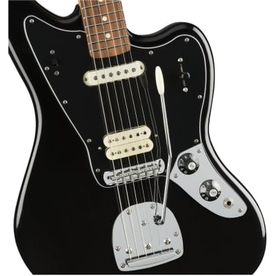 Fender Player Jaguar Electric Guitar - Black w/ Pau Ferro Fingerboard image 1