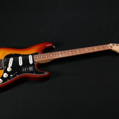 Fender Player Stratocaster Plus Top - Pau Ferro Fingerboard - Tobacco Sunburst - 690 image 3