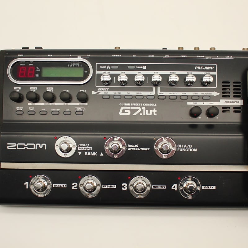 ZOOM G7.1ut Guitar Multieffects Sound Demo - YouTube